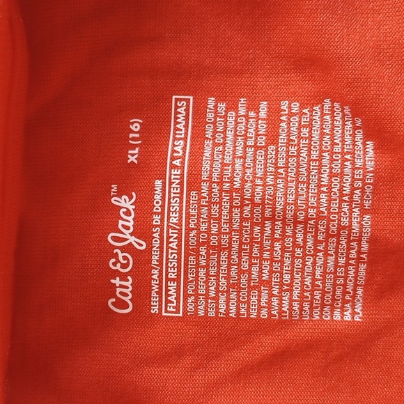 NWT Cat & Jack Pajama Set I Only Pause For Pizza XL 16 Top Bottom Shorts - Picture 2 of 8